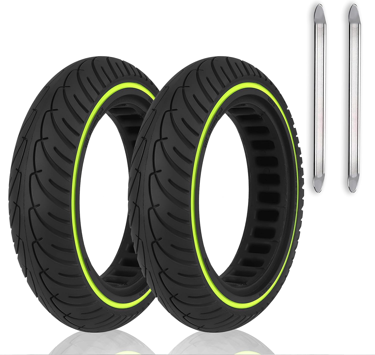 ANSENI Ruote Monopattino Electtrico gomme monopattino 8 1/2x2 Per Xiaomi scooter,Antiscivolo ed elastico,Ruota di ricambio anti-foratura compatibile con Xiaomi scooter elettrico M365/M365 Pro/Pro 2,1S