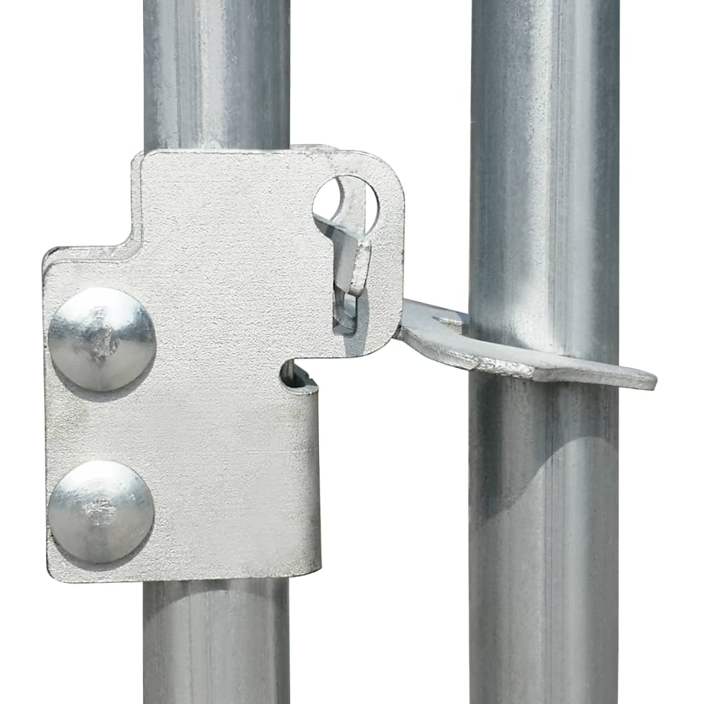 2025 Kippenkooi Kippenhok Staal 5 x 1 x 1,5 m Buitenren Pluimvee Ren Dierenkooi