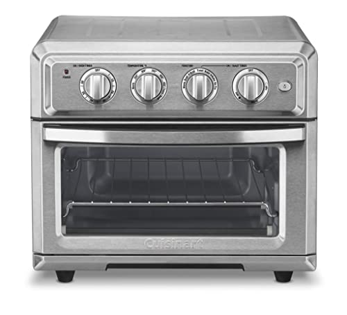 Air Fryer   Convection Toaster Oven by Cuisinart, 7 1 Oven with Bake, Grill, Broil & Warm Options, Stainless Steel, TOA 60: Home & Kitchen
