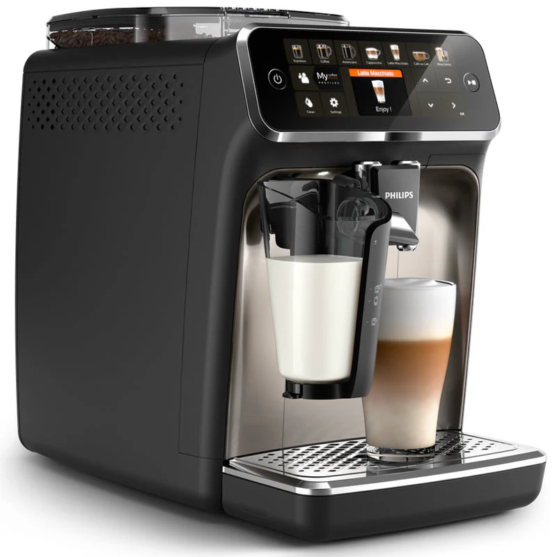 Philips Saeco 5400 Volautomatische Espresso Machine LatteGo Zilver EP5447/94