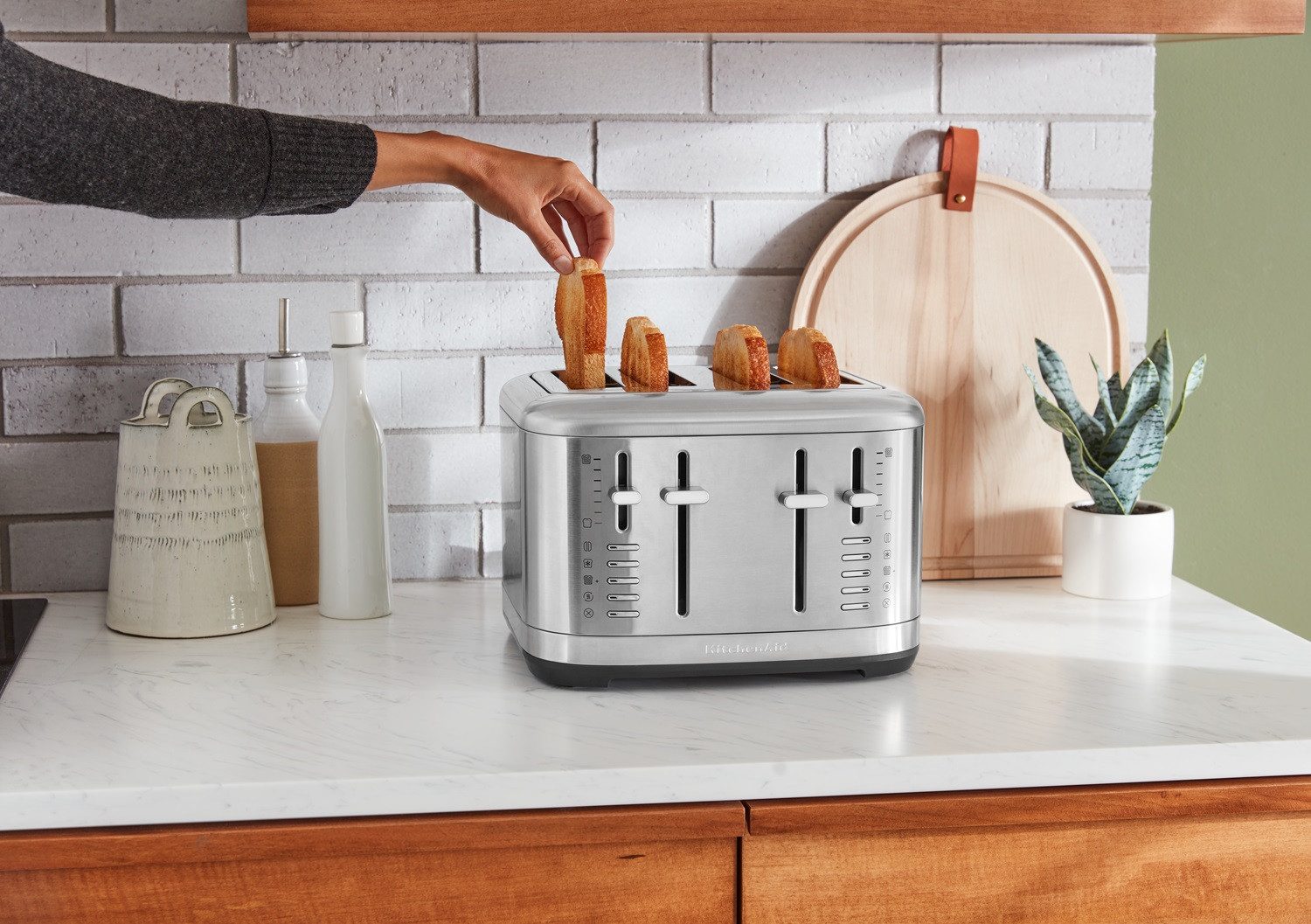 Toaster KitchenAid 4-Scheiben Toaster Artisan 5KMT4109