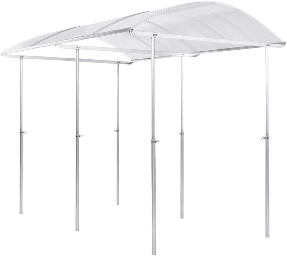 Beckmann Schutzdach PSR2 für Tomaten & Gemüse (200 x 150 cm) – Höhenverstellbares Alu-Pflanzendach gegen Kraut- & Braunfäule – Hagelfeste 6mm Doppelstegplatten – Made in Germany