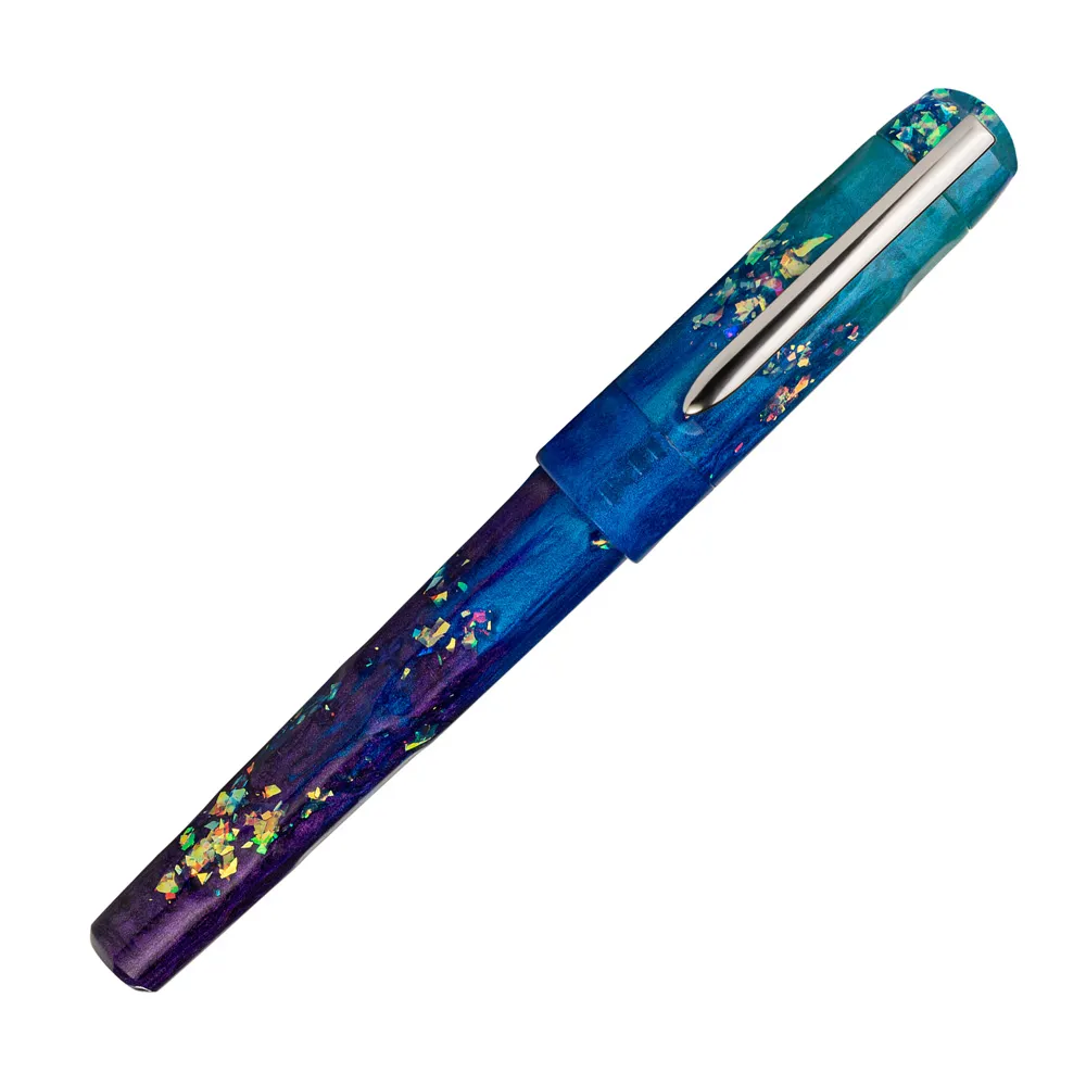 Benu Talisman Fountain Pen - Peacock Ore