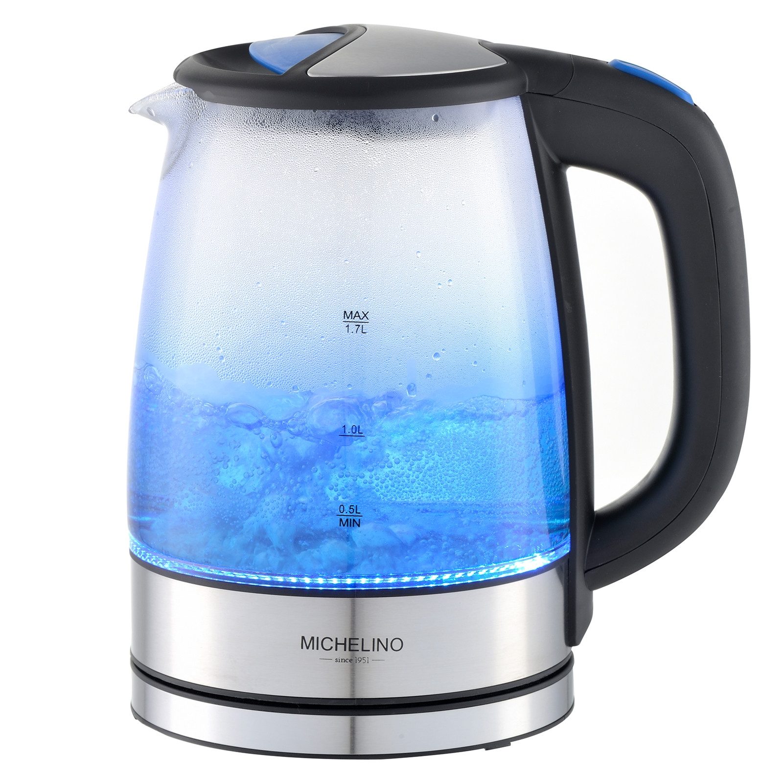 Wasserkocher Wasserkocher aus Glas 1,7 Liter