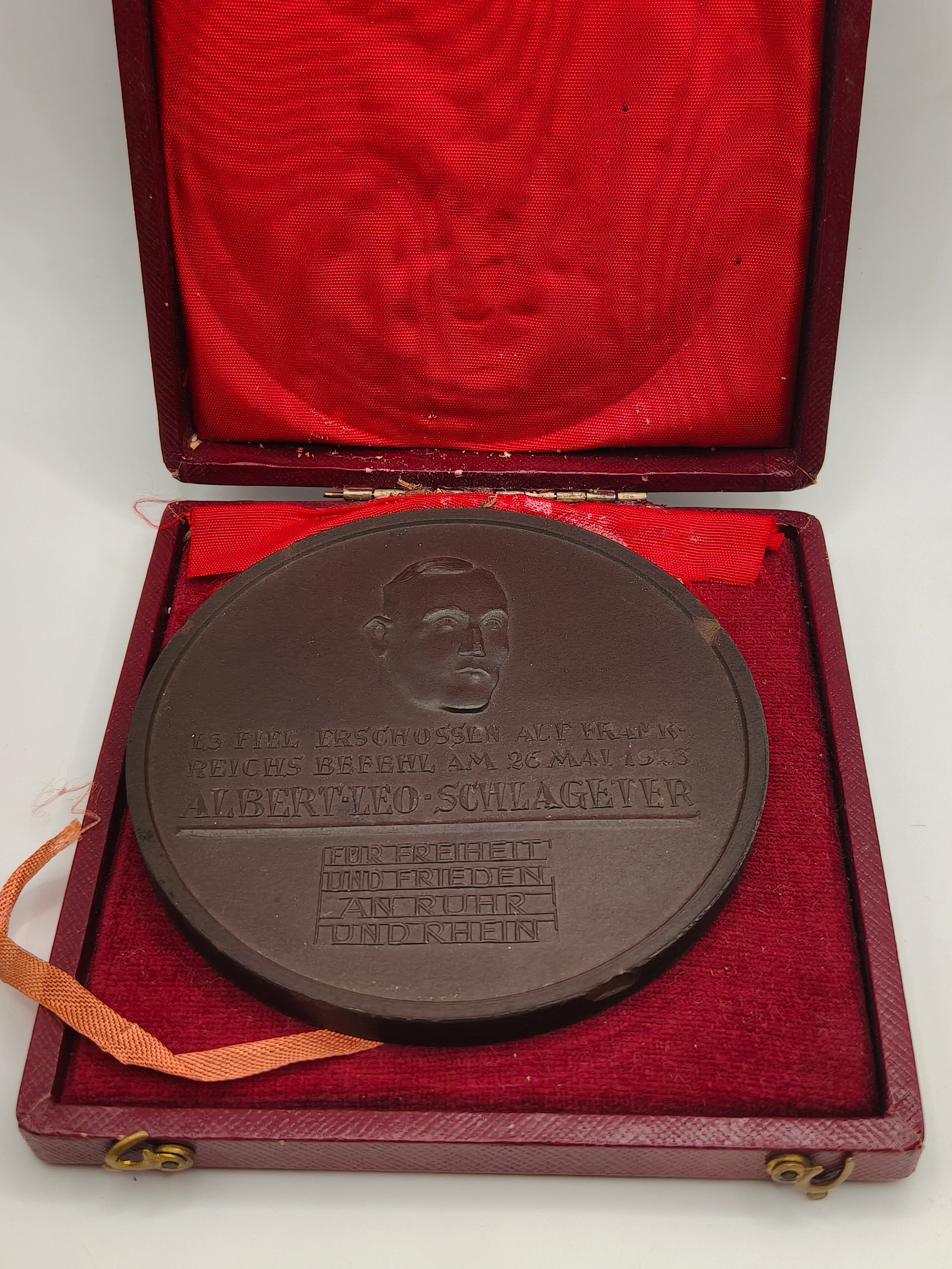 Placa de Schlageter, h��roe alem��n del Frei Korps