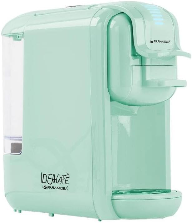PYRAMIDEA Macchina per Caffè 3 in 1 Compatibile con Nespresso Dolcegusto e Cialde Bevande Fredde da 0,6L Caffè Latte ICP310CM