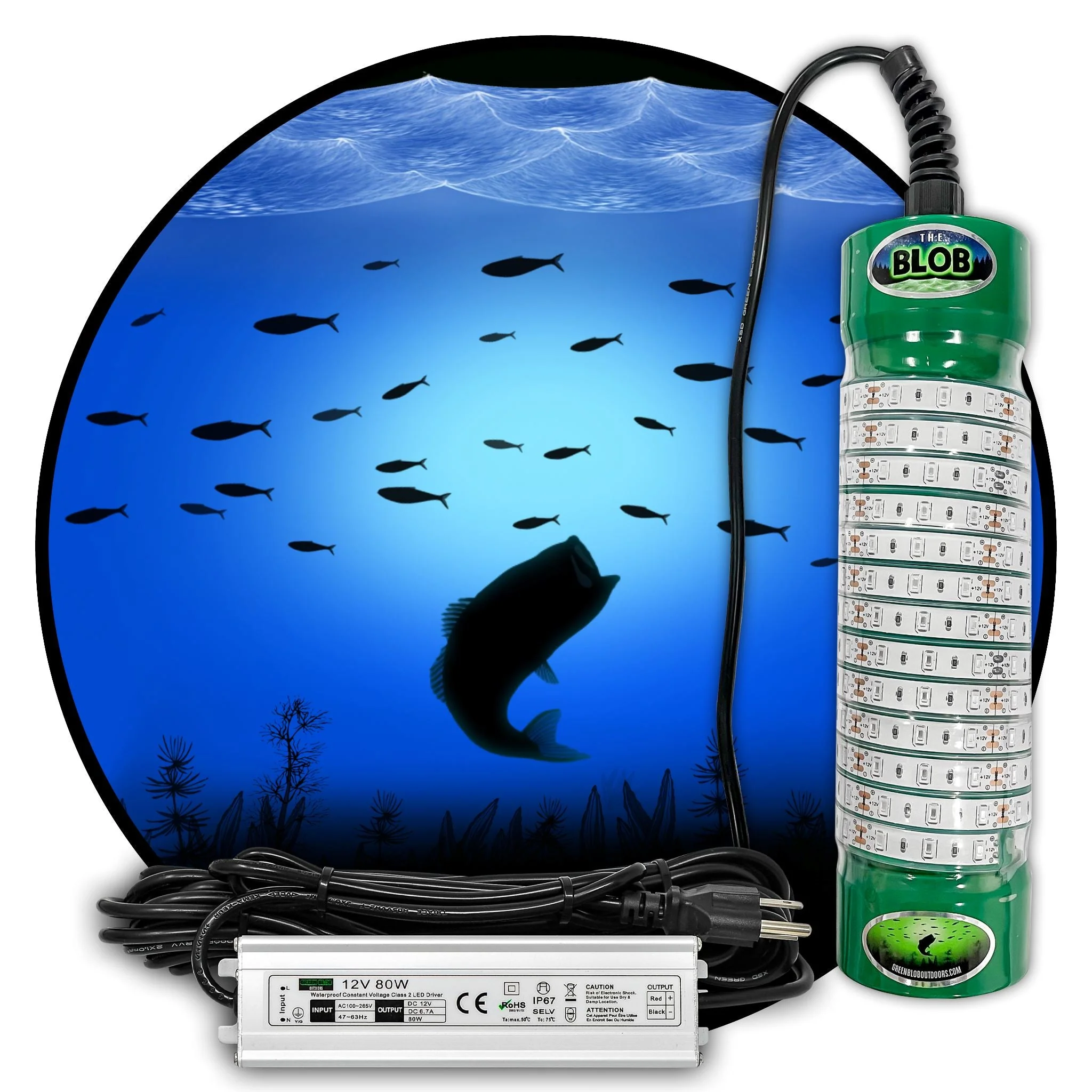 Build Your Blob LED Underwater Fishing Lights