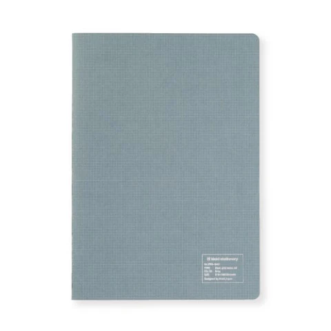 Kleid Original Notebook - A5 - 2 mm Graph - Gray - White Paper