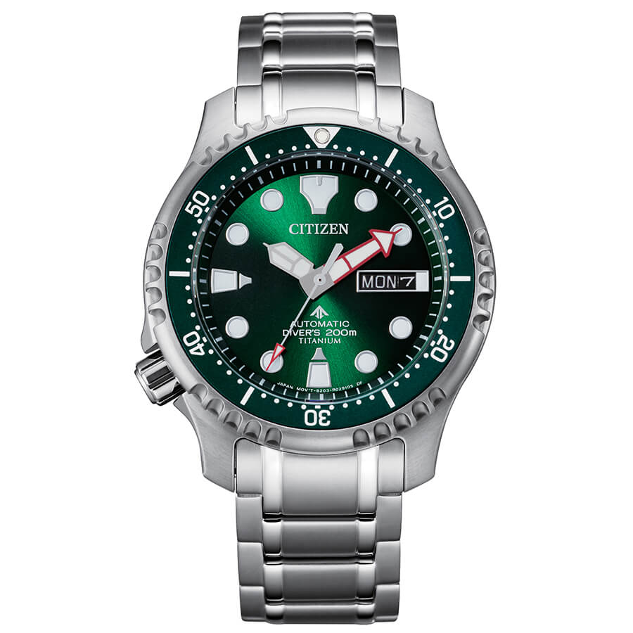 Orologio Citizen NY0100-50X Promaster automatico Titanium verde