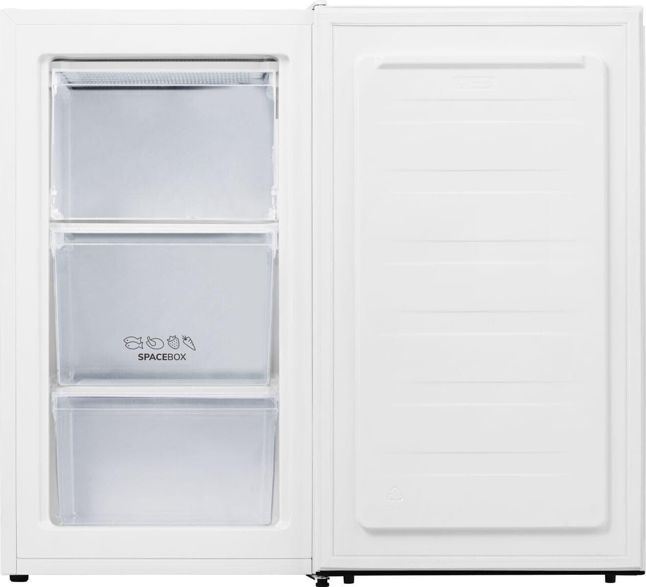 Gorenje F39EPW4 Tischgefrierschrank/Freistehend/Energieeffizienzklasse E / 61 Liter Gesamtvolumen/Türanschlag wechselbar/ 38dB (C) Geräuschpegel/H x B x T: 84,2 x 47,5 x 44,8