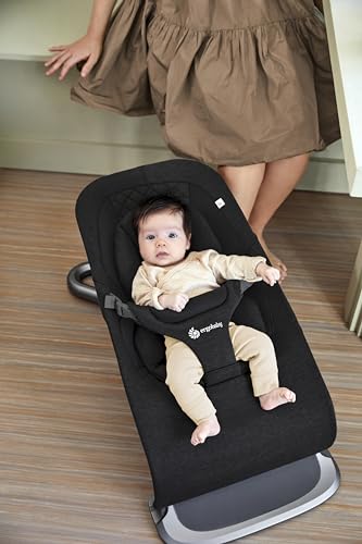 Ergobaby Evolve   Sdraietta ergonomica 3 in 1, per neonati dalla nascita al bambino, con inserto per neonati (2,5 kg   13,2 kg), nero onice : Moda