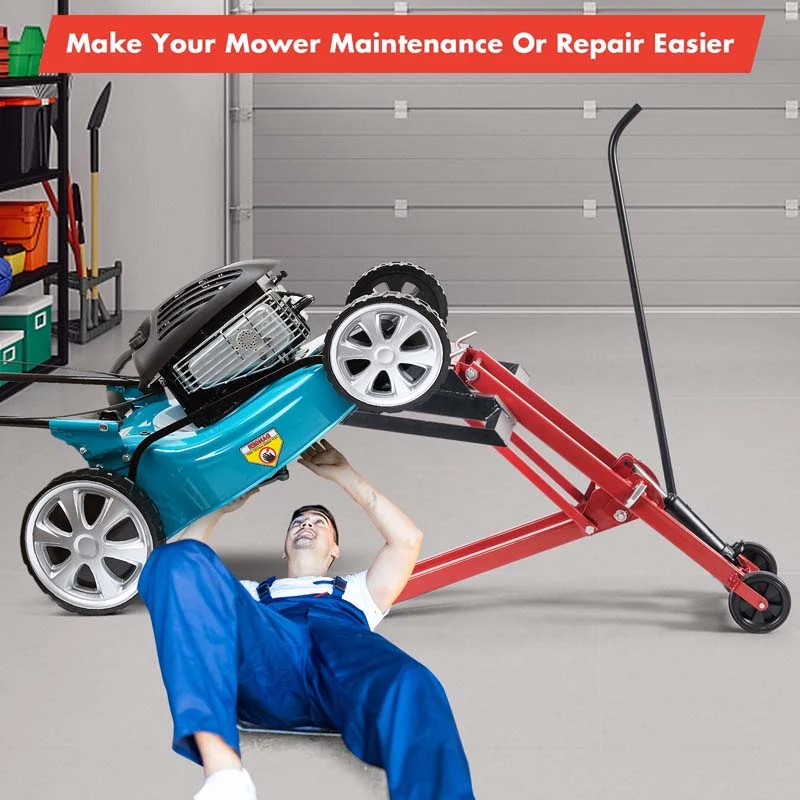 Eletriclife Hydraulic Lawnmower Lift Jack for Tractors and Zero Turn Riding Lawn Mowers