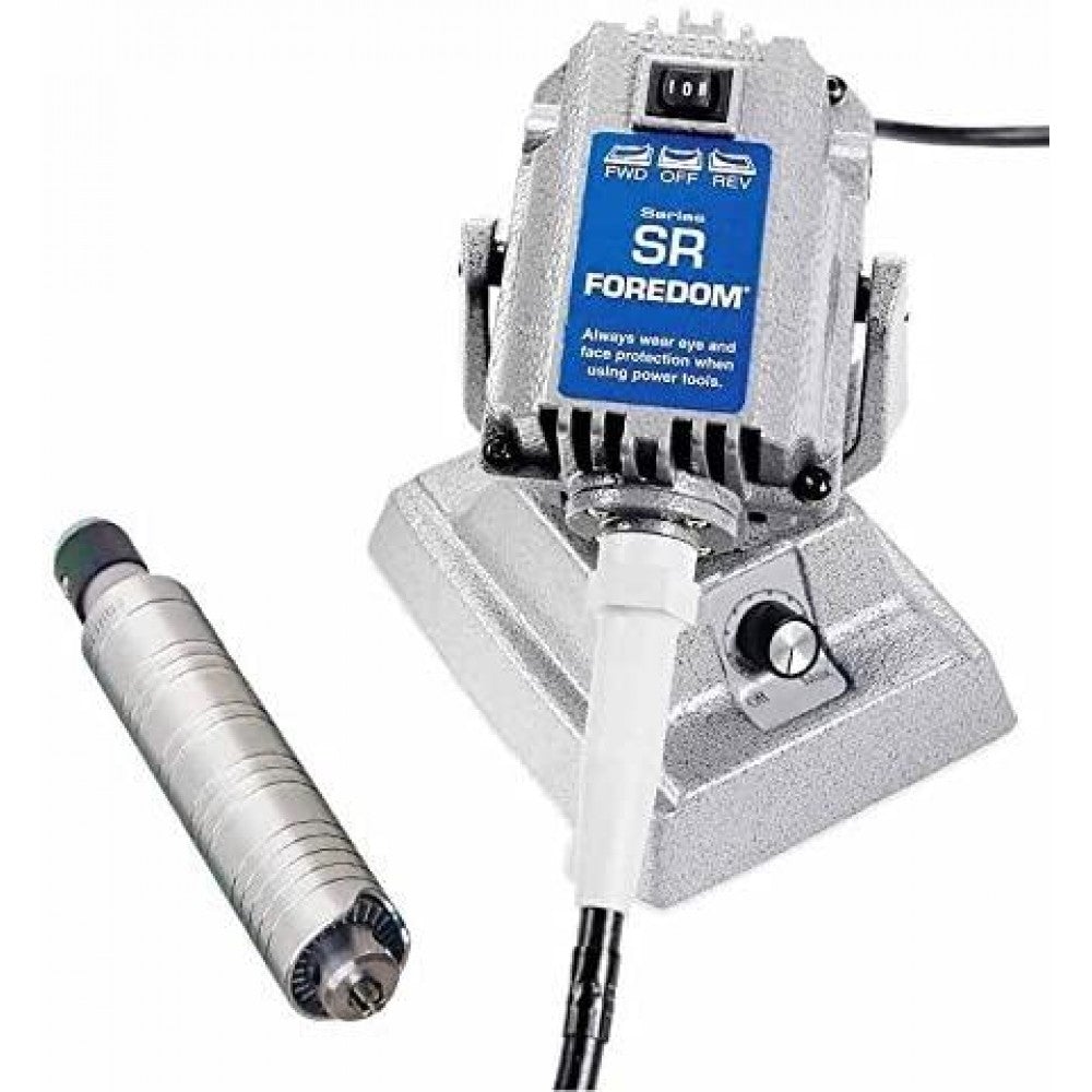 Foredom SR Flex Shaft Bench Motor with Built in Dial Control M.SRM & H.30 HDP