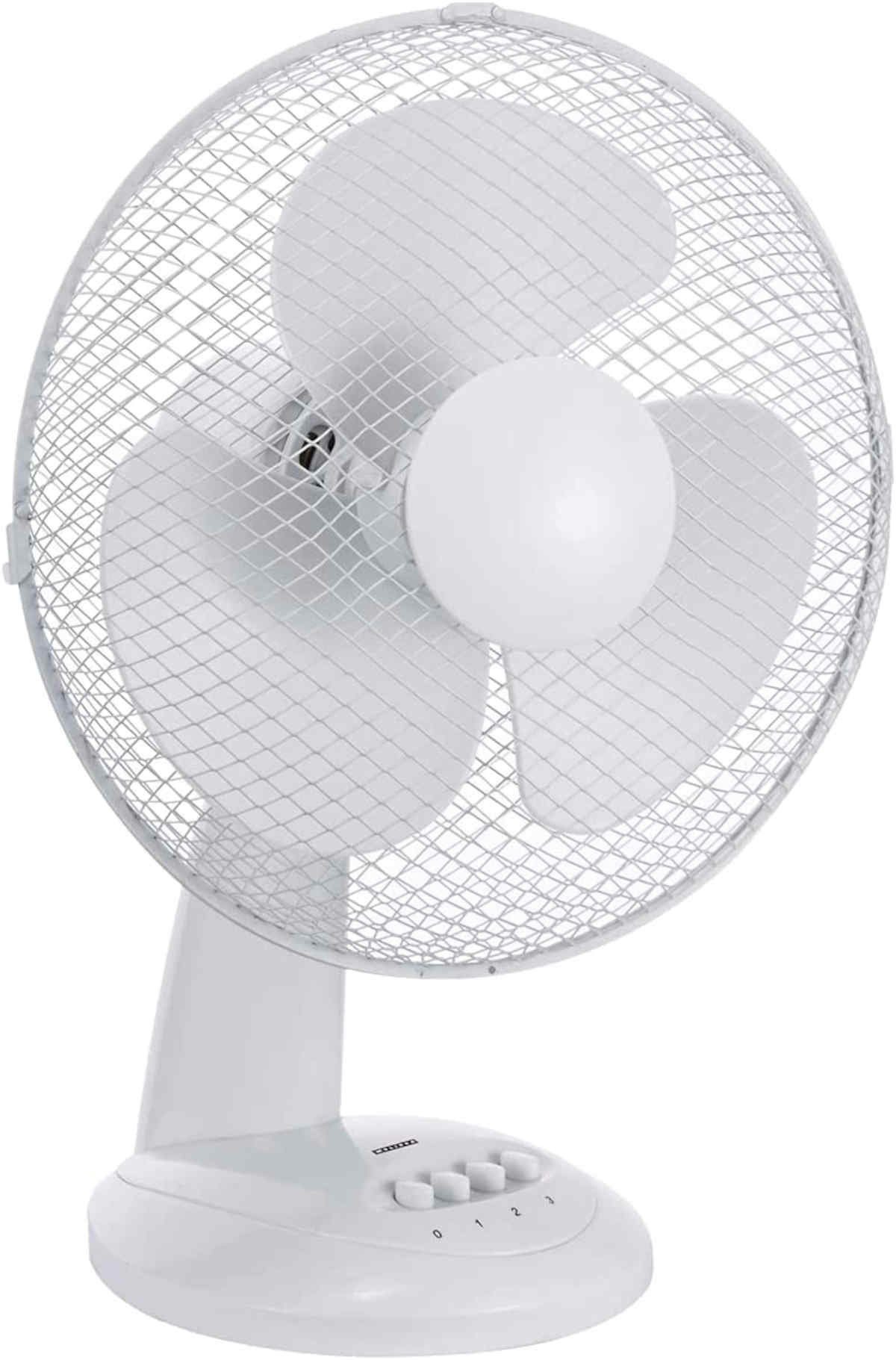 Tischventilator 16510106 Ventilator 30cm mit 3 Geschwindigkeitsstufen