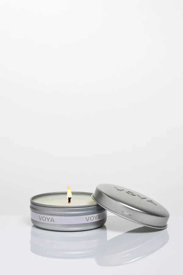 VOYA Lavender, Rose & Camomile Mini Scented Candle