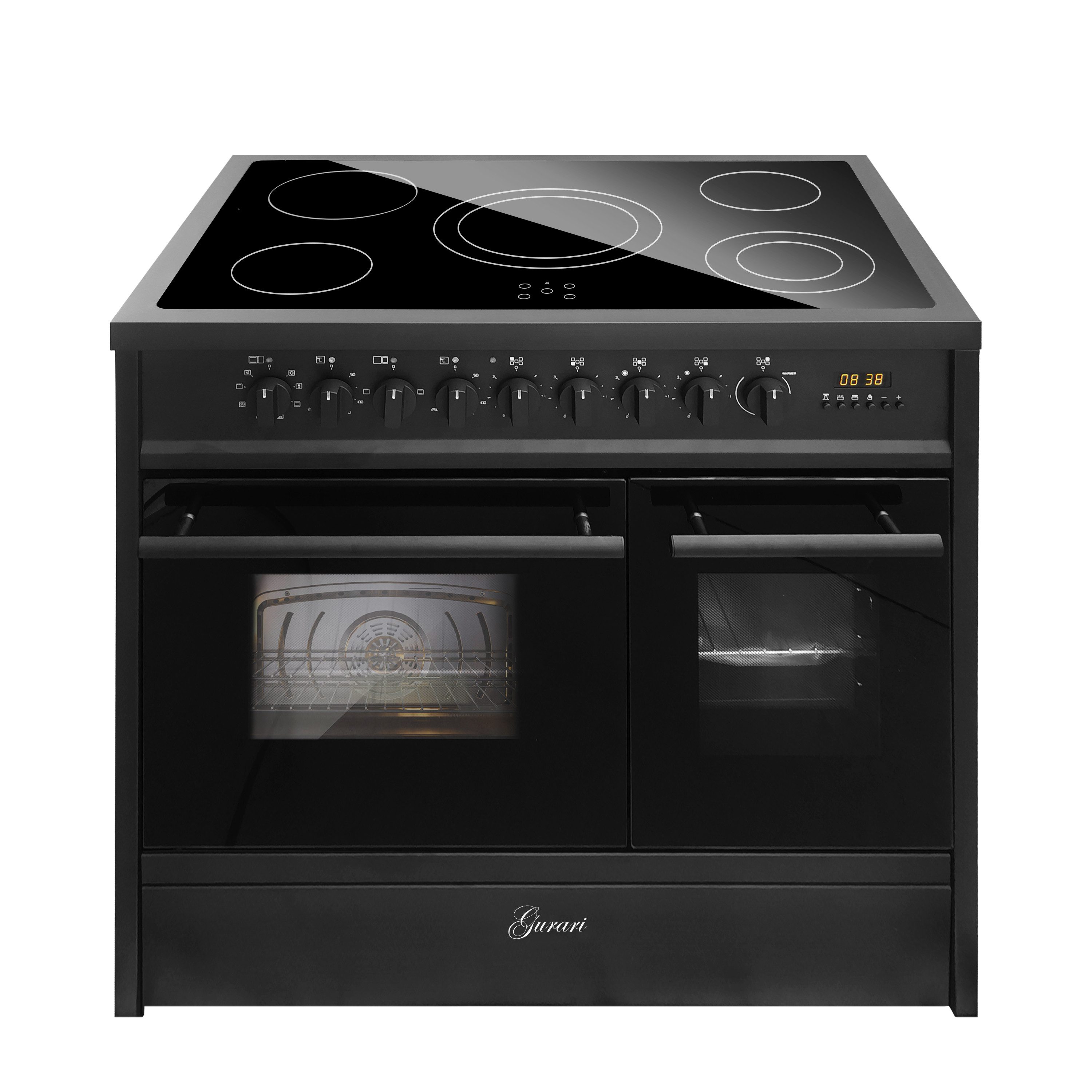 Elektro-Standherd GCH E 912 DF BL+Grillplatte//