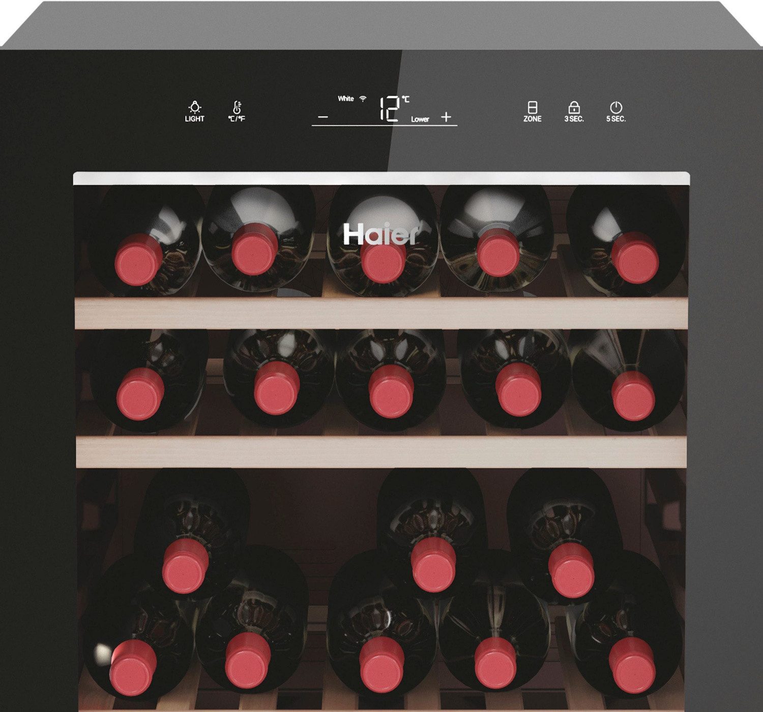 Weinkühlschrank HWS77GDAU1 - Wine Bank 50 Serie 7, schwarz