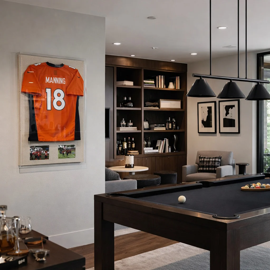 Jersey Shadowbox Display for Athletes & Sports Fans