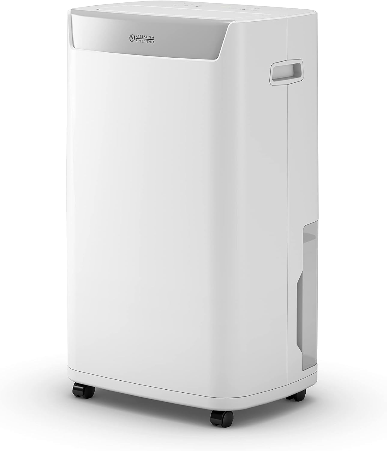 Olimpia Splendid, Aquaria Slim 14 P, Deumidificatore Portatile, Slim Design, Capacità 14 l / 24h, Ideale per Ambienti fino a 65 m3, Trattamento dell'Aria, Tanica 2 l Estraibile, Timer 24h