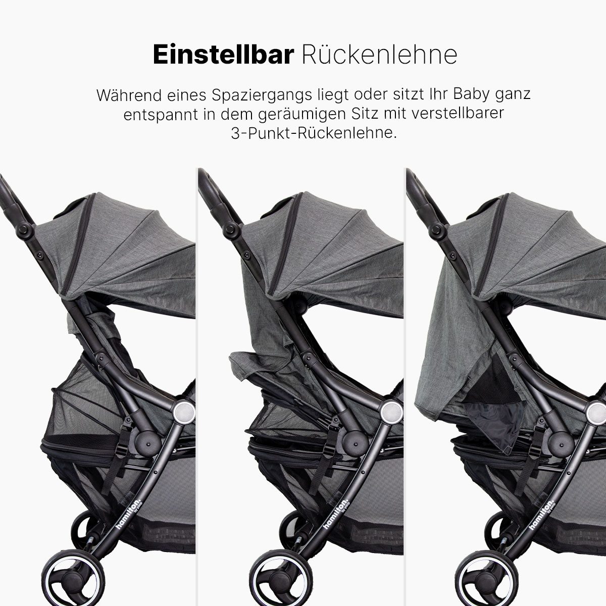 Kombi-Kinderwagen XL Kinderwagen – Premium Buggy mit MagicFold™ - Leicht und wendig