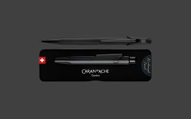 Caran d'Ache - Ballpoint Pen 849? Premium Black Code with Slimpack