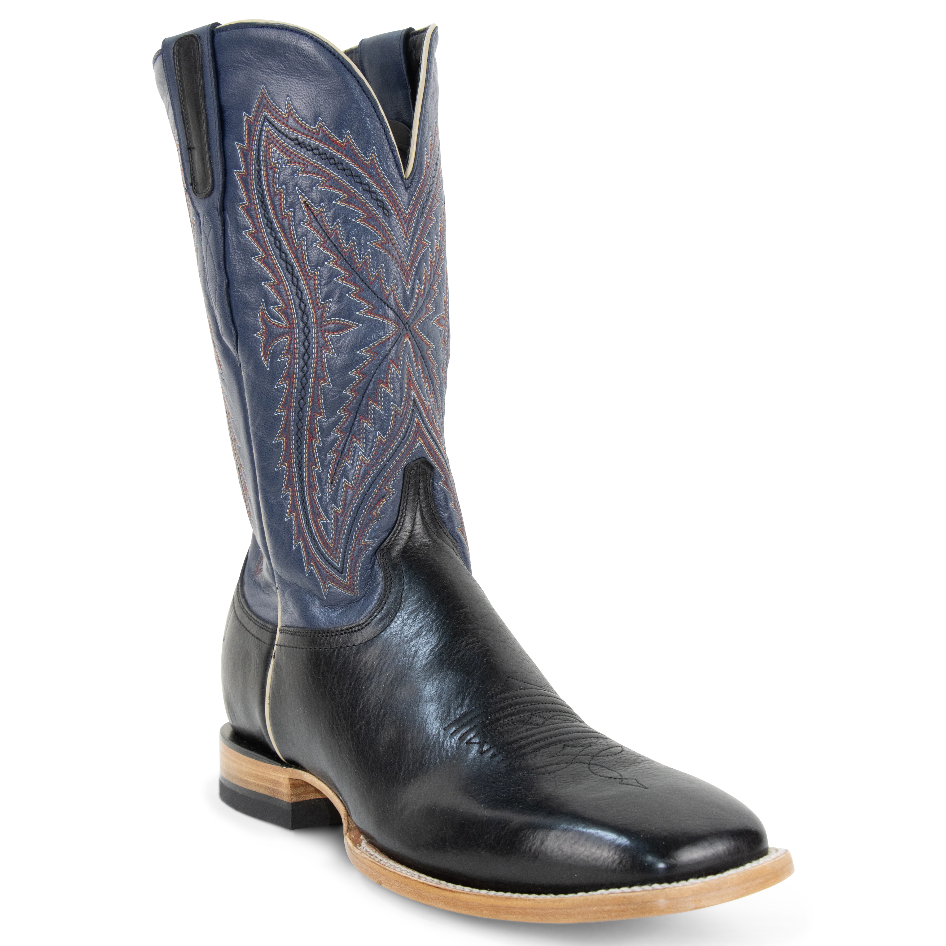 Bison Black - Square Toe