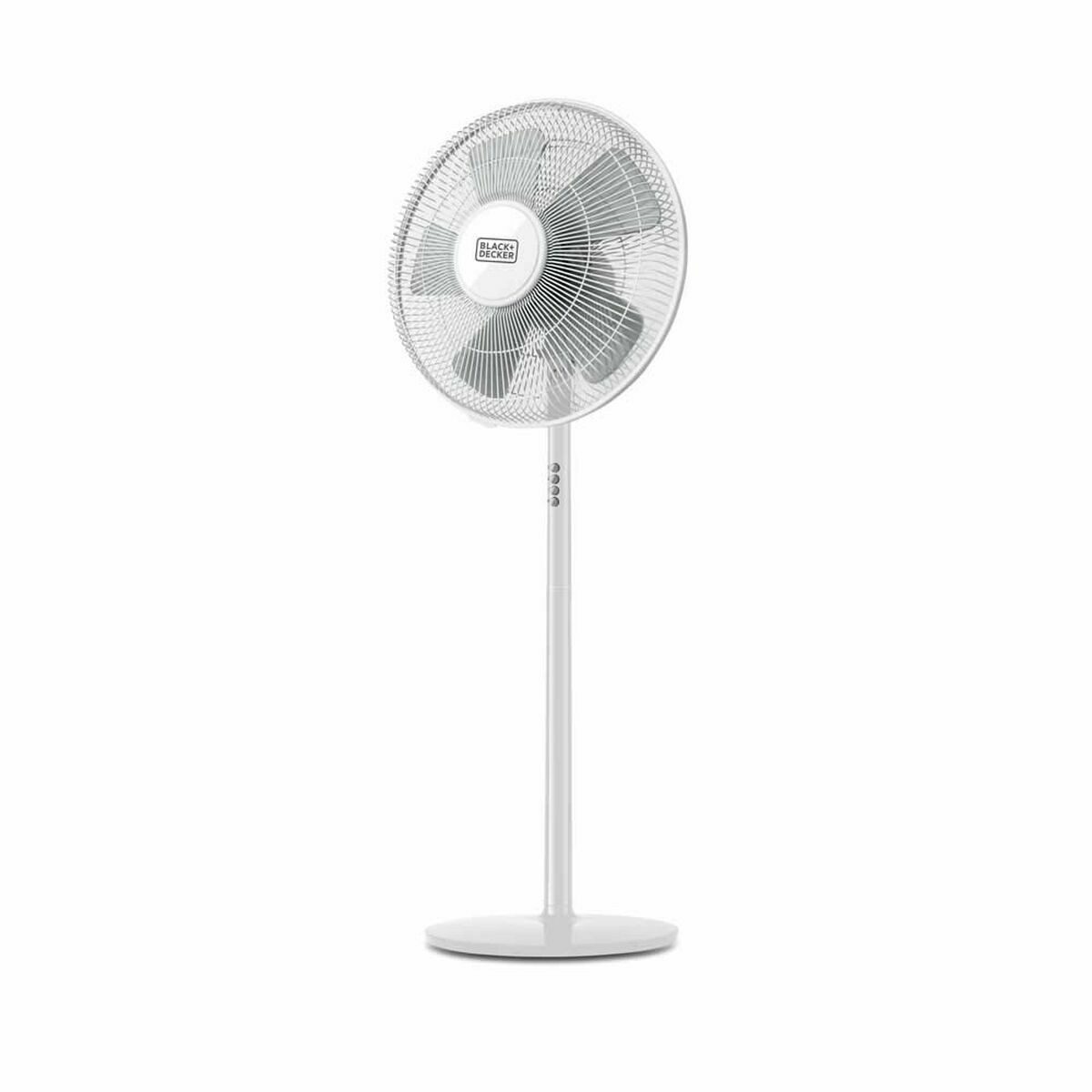 Bodenventilator Freistehender Ventilator Black Decker ES9440020B Weiß 60 W