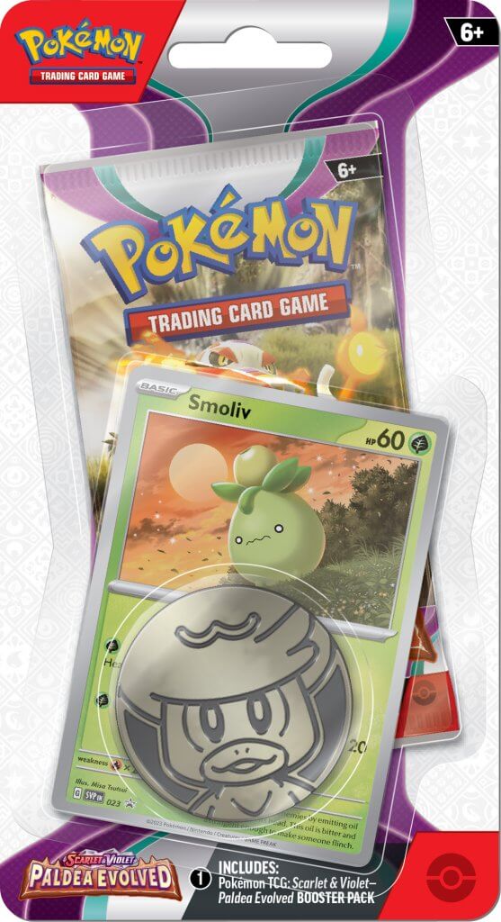 POKÉMON TCG Scarlet & Violet 2 Paldea Evolved - Checklane Blister