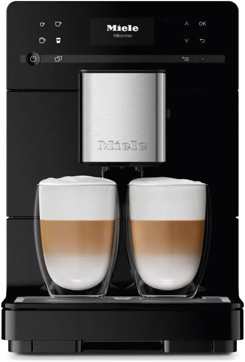 Miele Kaffeevollautomat, Schwarz/Silber