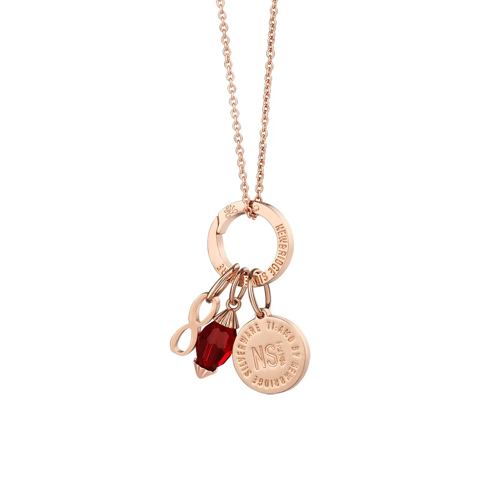 Newbridge Silverware Birthstone Pendant Necklace