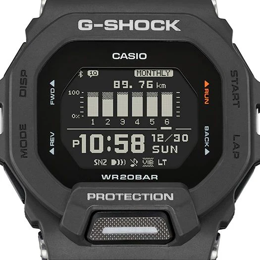Orologio G-Shock GBD-200-1ER nero linea G-Squad