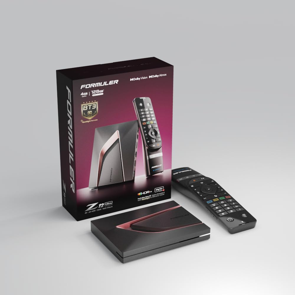 Formuler Z12 Ultra 4K 60fps 10Bit Android 12 OS Streaming Media Player Smart TV Box 4K UHD
