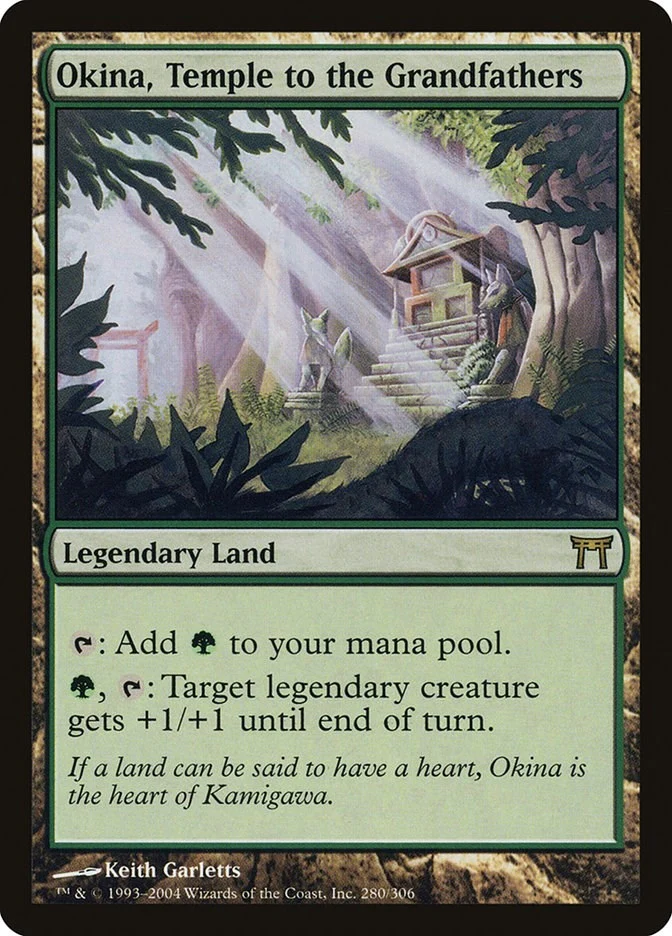 Okina, Temple to the Grandfathers (280) (Champions of Kamigawa)