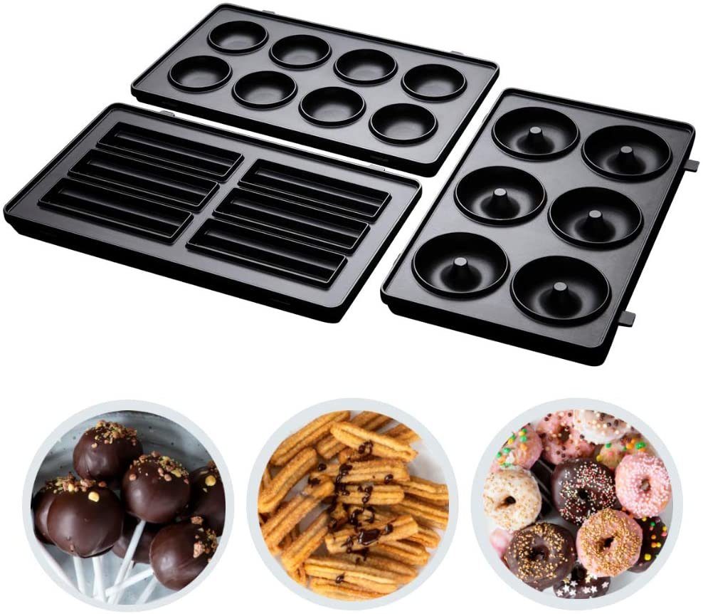 3-in-1-Sandwichmaker Fiesta 3 in 1 Fiesta Sandwichtoaster Waffeleisen Grill