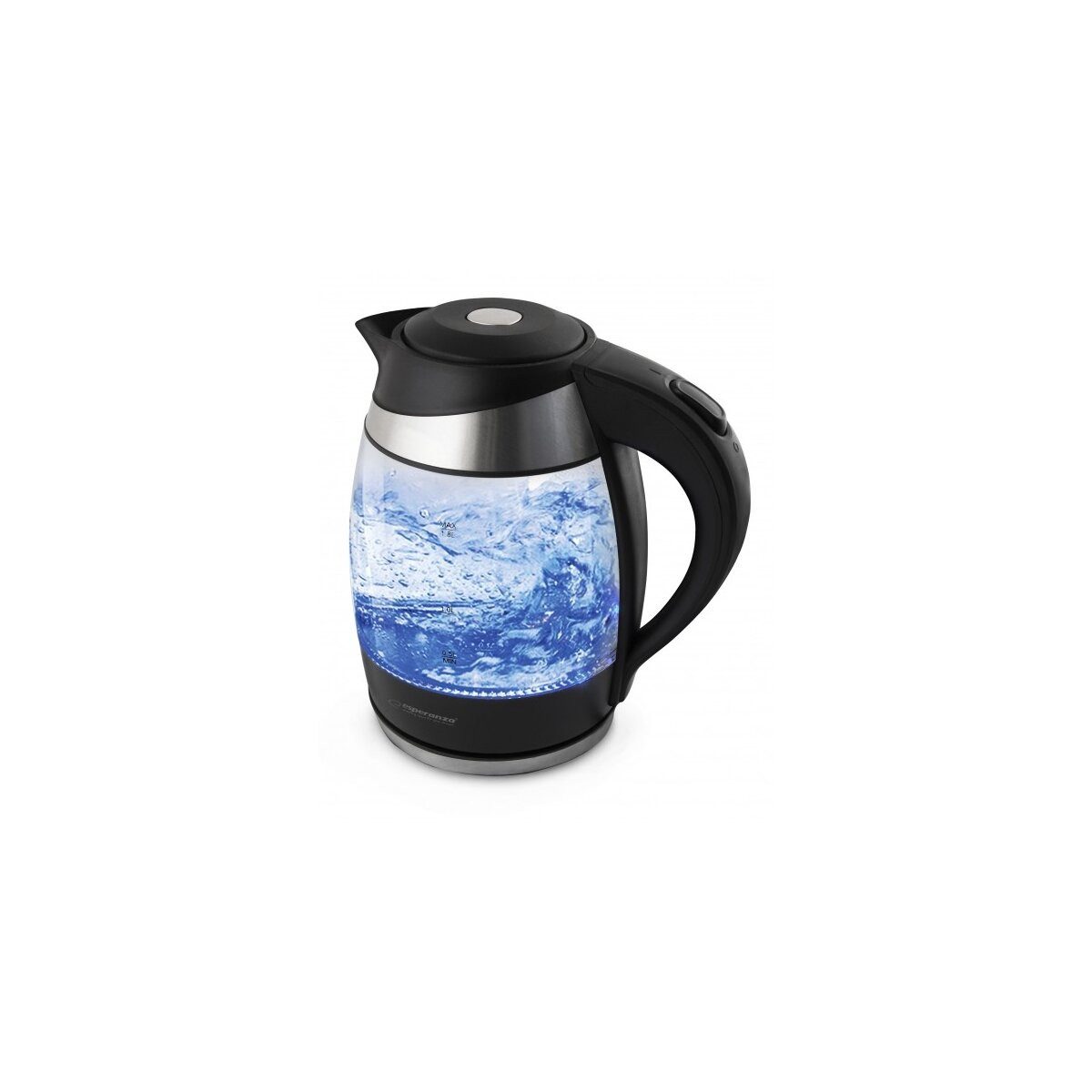 Wasserkocher Esperanza Gullifoss Glas Wasserkocher LED 1,8L