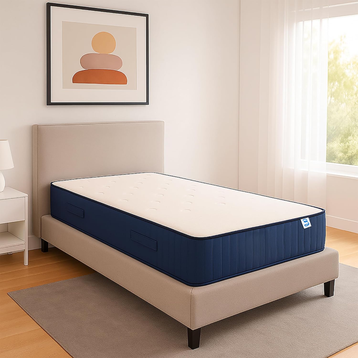 Baldiflex Materasso Memory 20 cm, Matrimoniale 160x190 cm, RelaxOne 20, Ortopedico e Ergonomico, Anallergico e Antibatterico, 100% Made in Italy