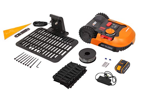 WORX Robot Rasaerba Landroid M700 a Batteria Area di Taglia 700Mq   Wifi   Base a Scomparsa   Carica Laterale   Taglia Fino al Bordo : Amazon.it: Giardino e giardinaggio