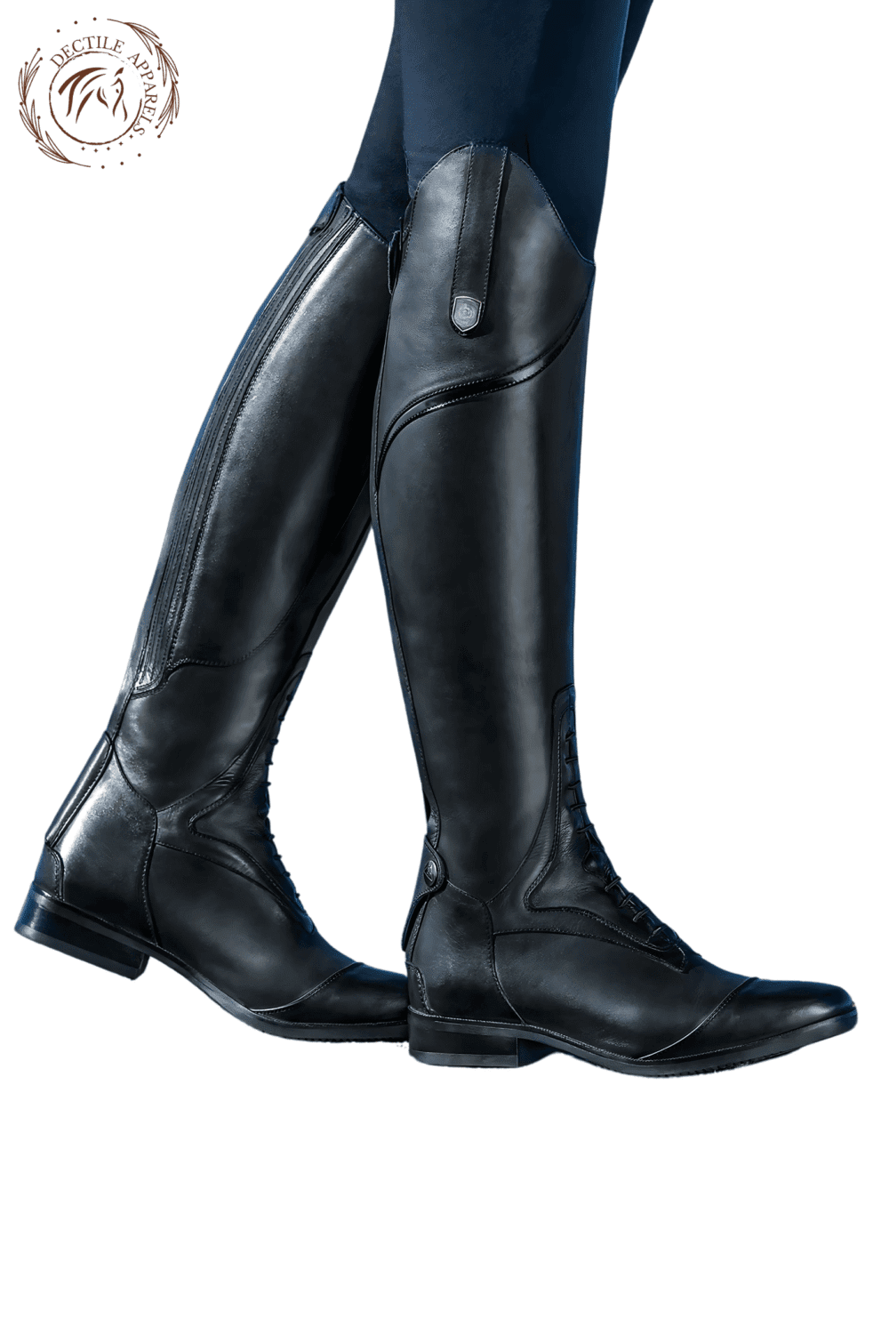 Leather High Riding Boots