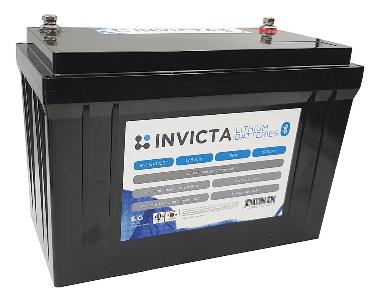 Invicta 12V 100Ah with Bluetooth �C SNL12V100BT
