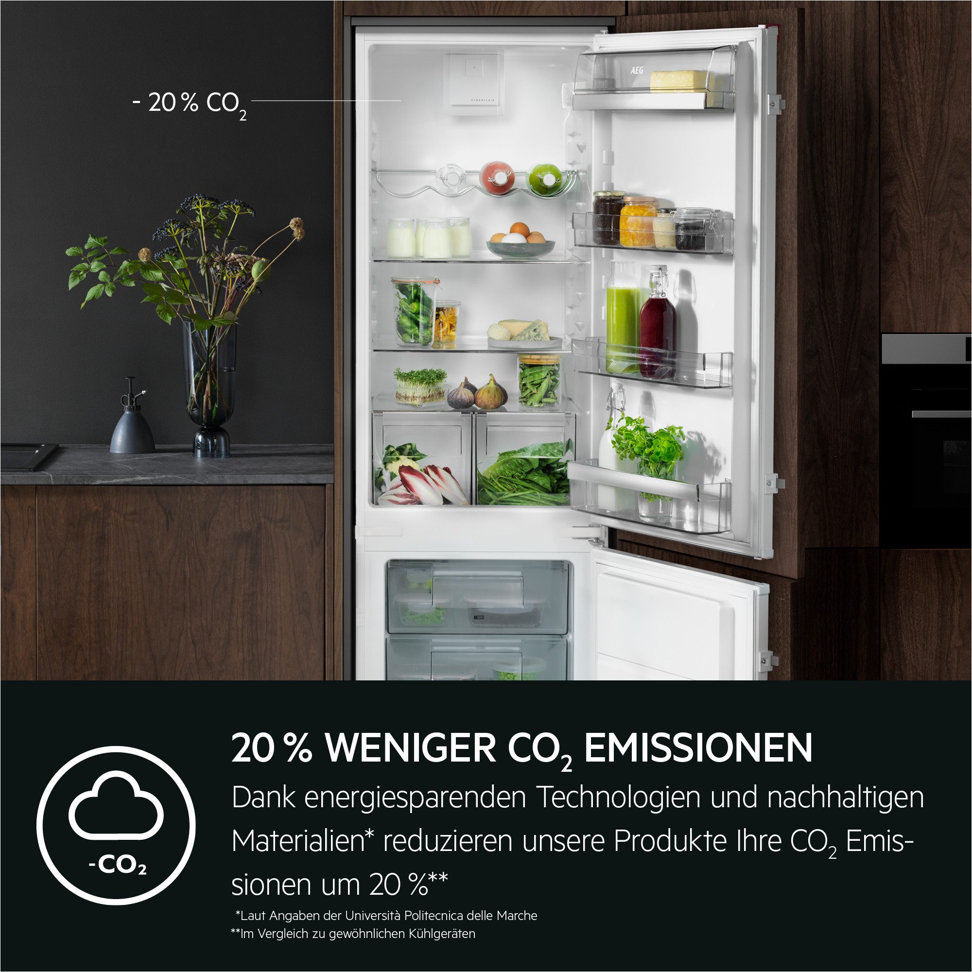 Einbaukühlgefrierkombination Serie 8000 TSC8M181BC