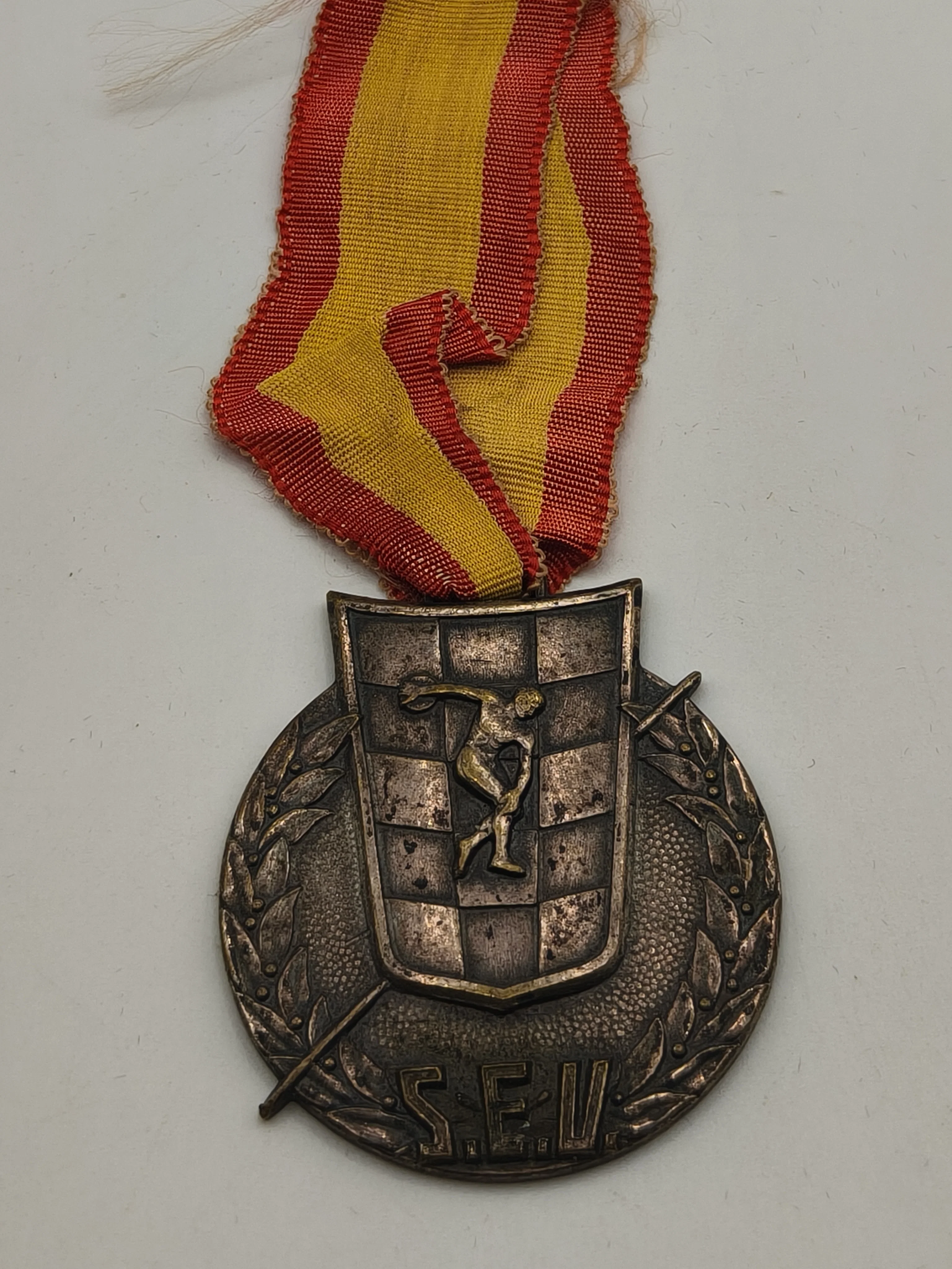 Medalla deportiva falange del SEU. Espa?a