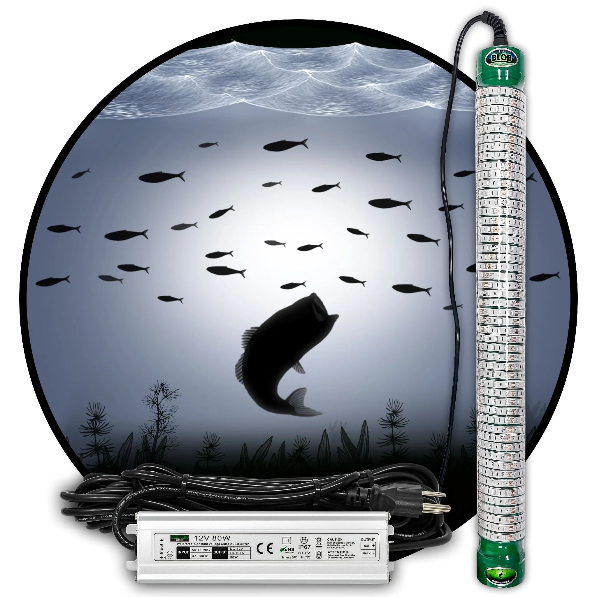Build Your Blob LED Underwater Fishing Lights