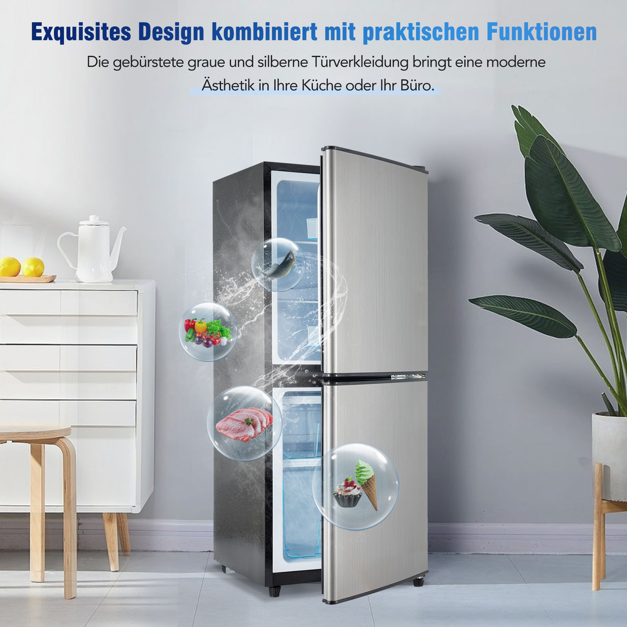 Kühlschrank Kühl-/Gefrierkombination BCD-106W