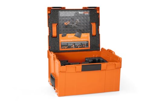 FEIN Valigetta Portautensili L BOXX 238 con inserto per Set Morsa a Vite FEIN VersaMAG, Cassetta Attrezzi impilabile Plastica per Organizzazione Accessori : Amazon.it: Fai da te