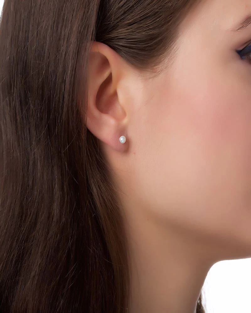 Newbridge Silverware | Silver Plated Pearl Earrings