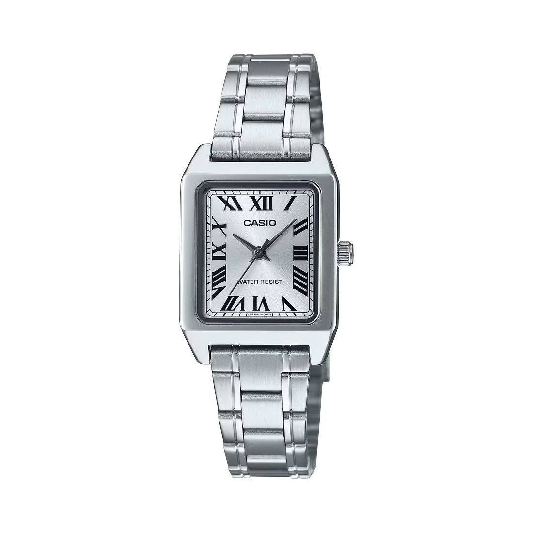 Casio collection LTP-B150D-7BEF rettangolare bracciale acciaio