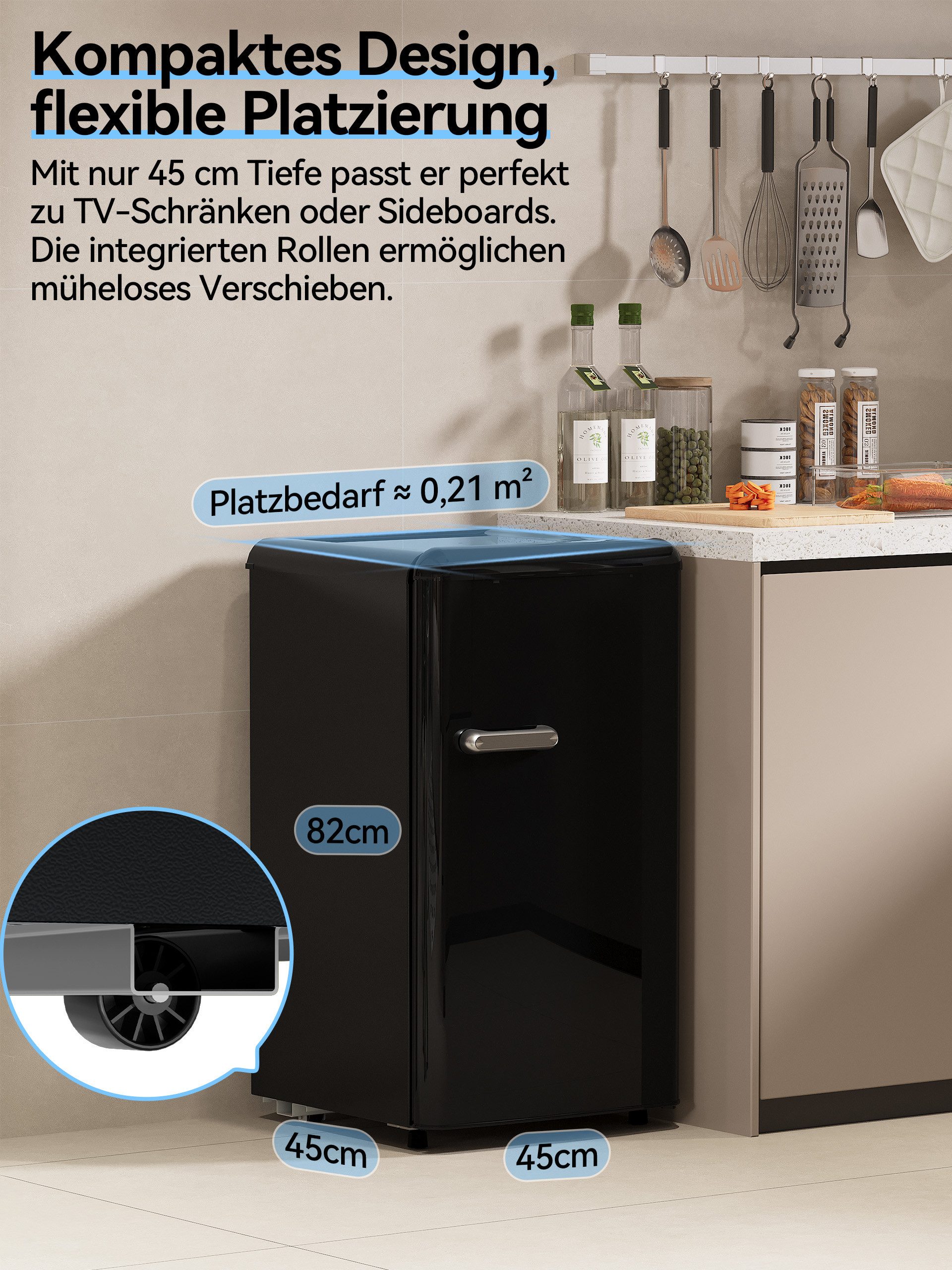 Table Top Kühlschrank mini kühlschrank BC-98