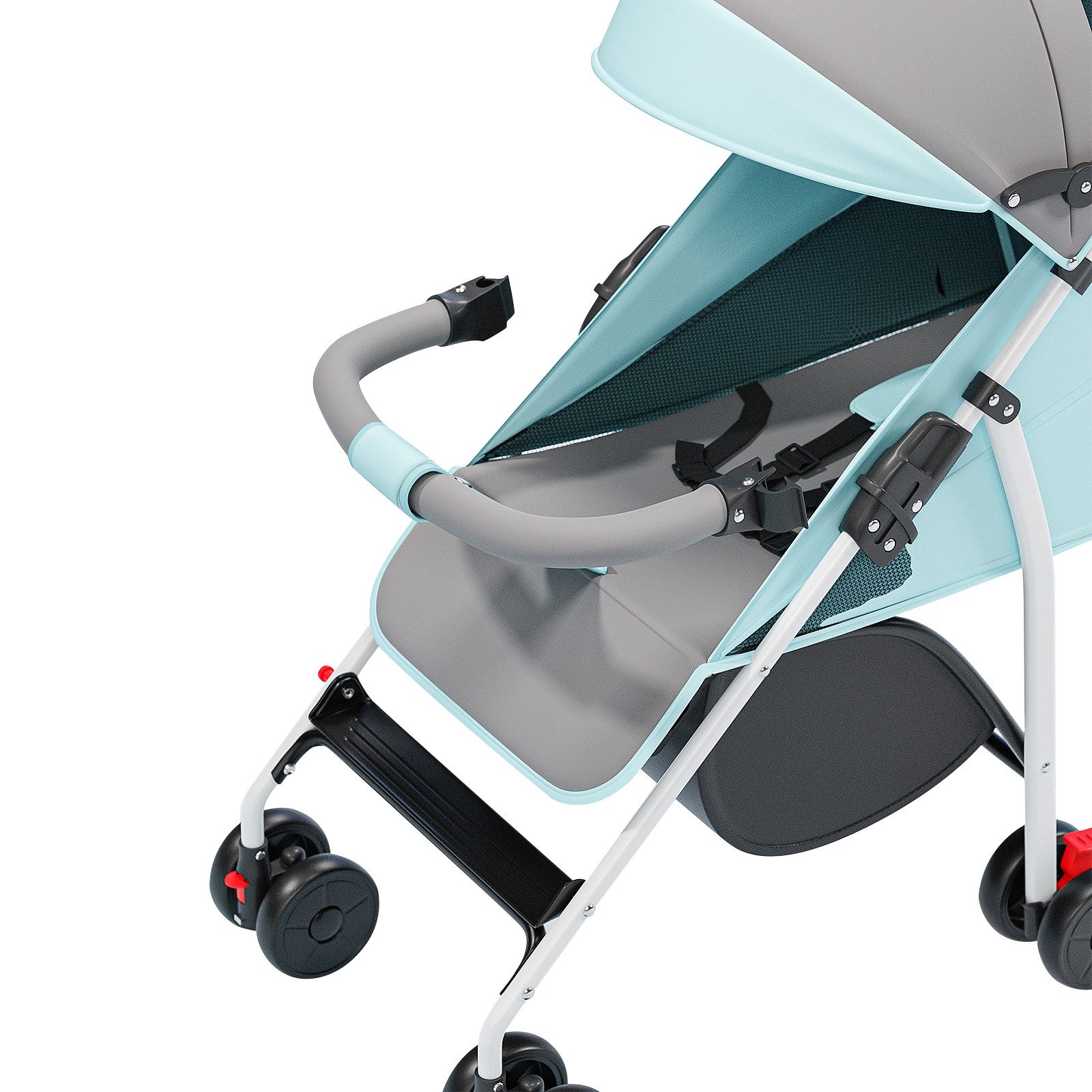 Kinder-Buggy Buggy Kinderwagen Kinderbuggy mit Liegefunktion für Kinder