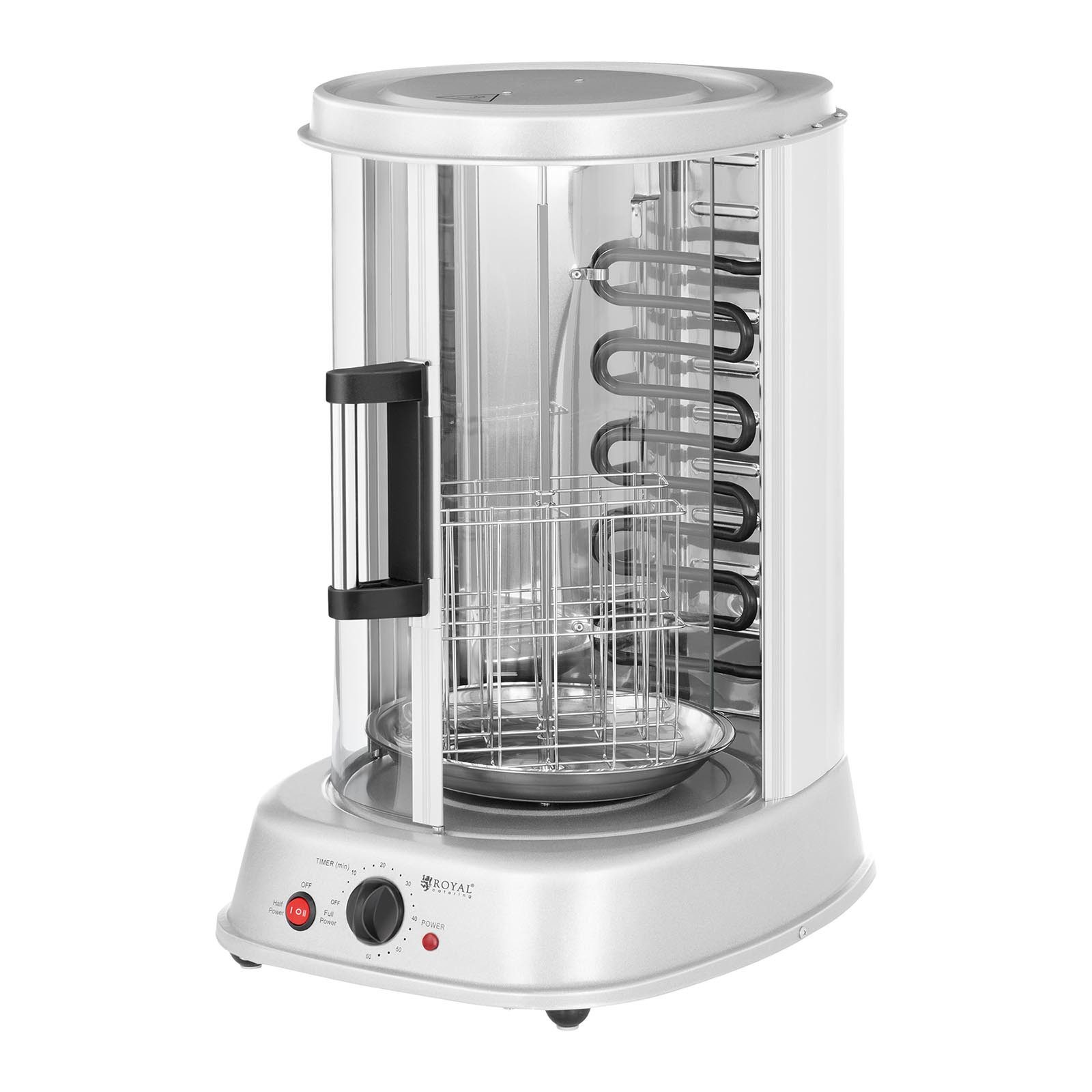 Dönergrill Vertikalgrill Kebabgrill 4 In 1 Kombi 1800W 31L Stahl Grill Vertikal