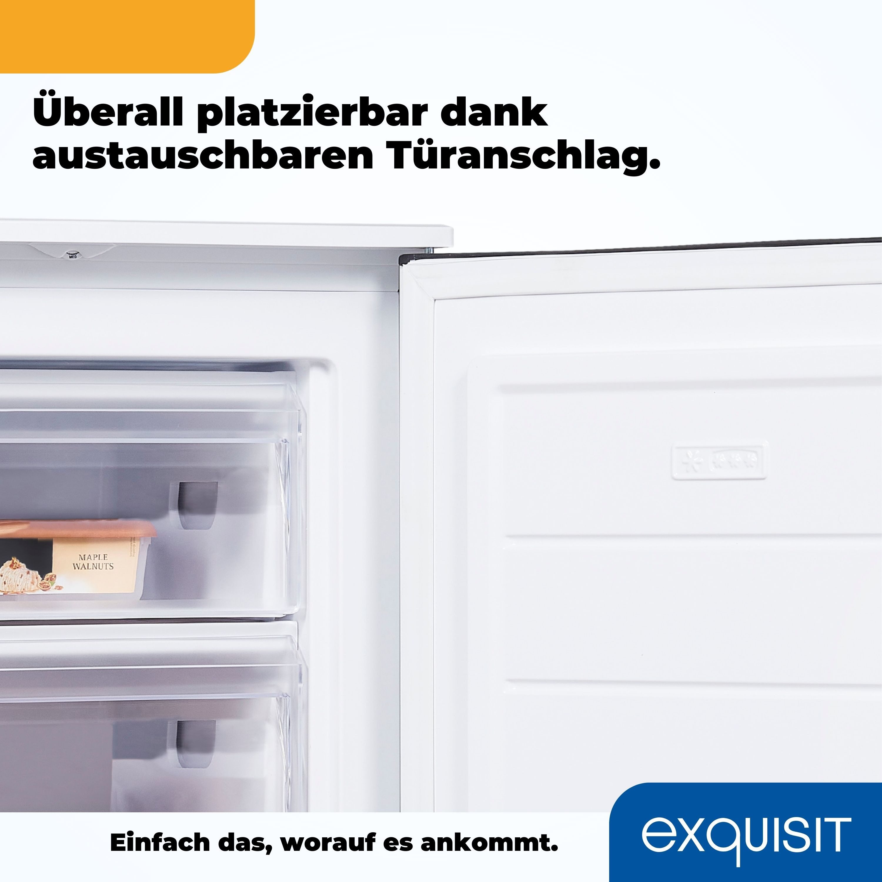 Gefrierschrank GS81-040D weiss